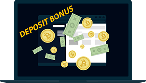 bitcoin casino deposit bonus