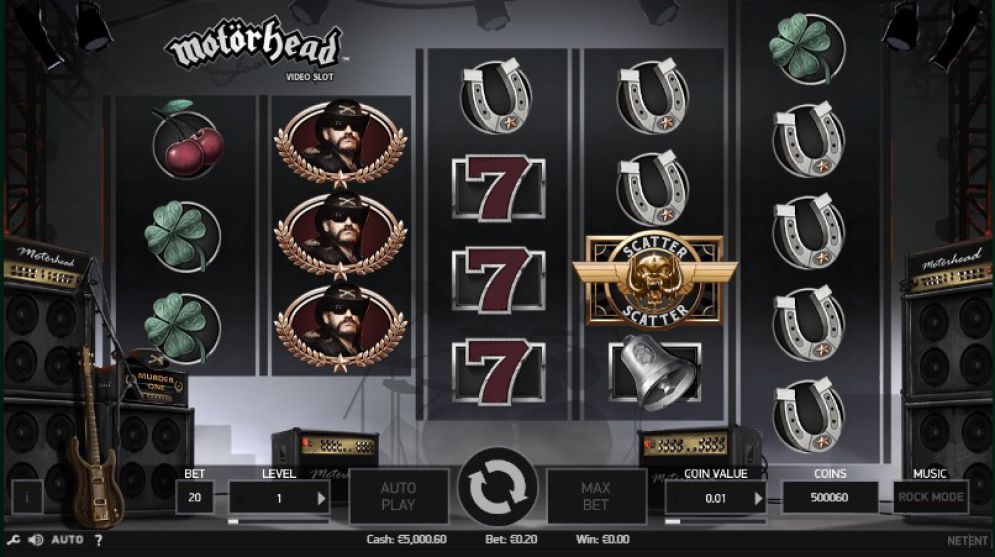 Motorhead NetEnt slot