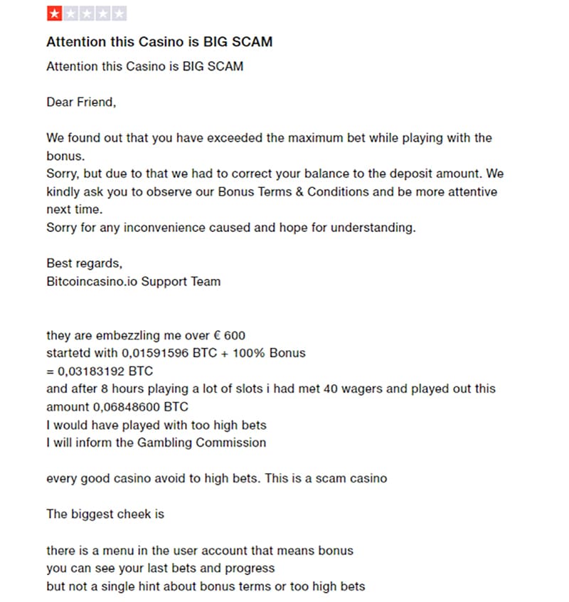 bitcoin casino reviews example 2