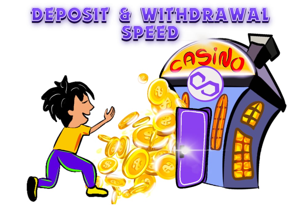 Polygon deposit and withdrawal speed