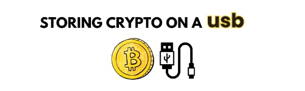 storing crypto on a usb