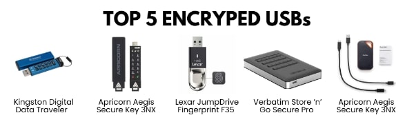 top5 encrypted usb devices