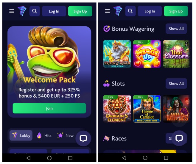 7bit Mobile Casino