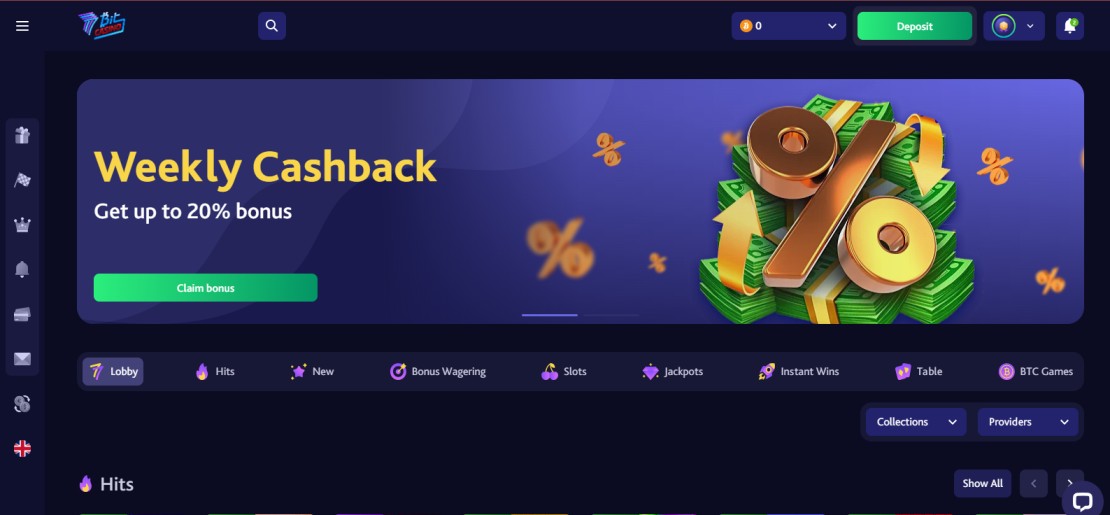 7bit casino design and graphics