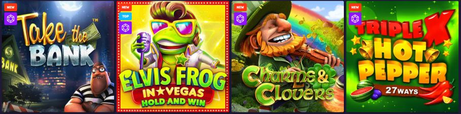 Bitcoincasino.io slots 1