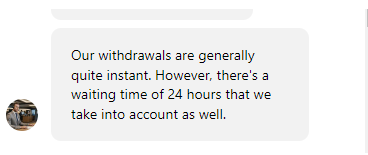 Cloudbet withdrawal time