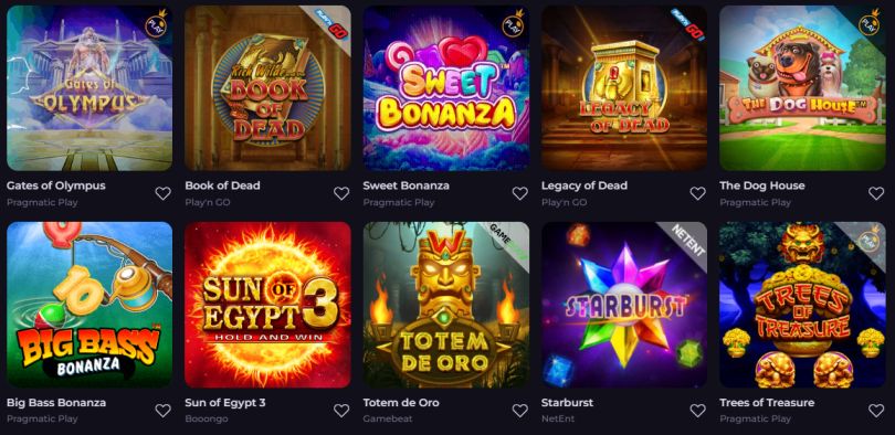 Cryptoleo Casino Games
