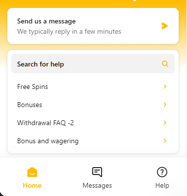 Fortunejack customer support