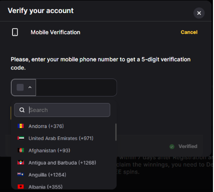 Verification FortuneJack casino