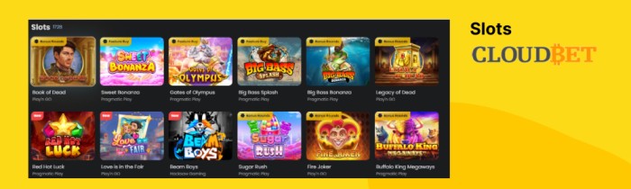 Cloudbet Slots