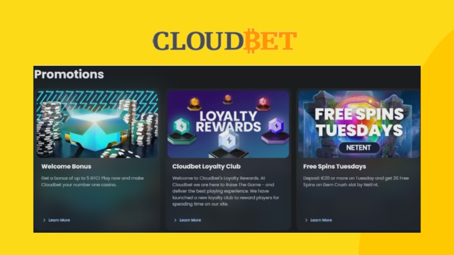Cloudbet casino bonus