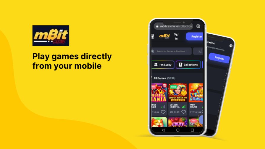 mBit casino app