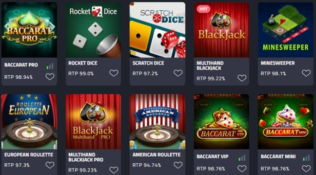 mBit Table Games