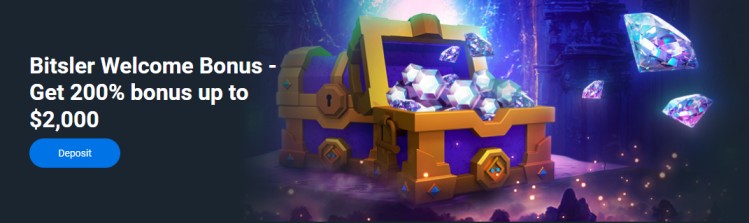 Bitsler Casino Welcome Bonus