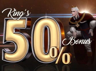 King Billy 50% Bonus