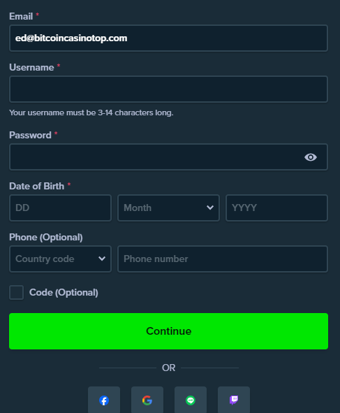 Stake Login