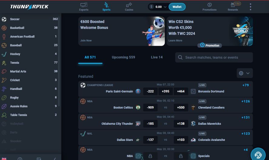 Thunderpick Sportsbook