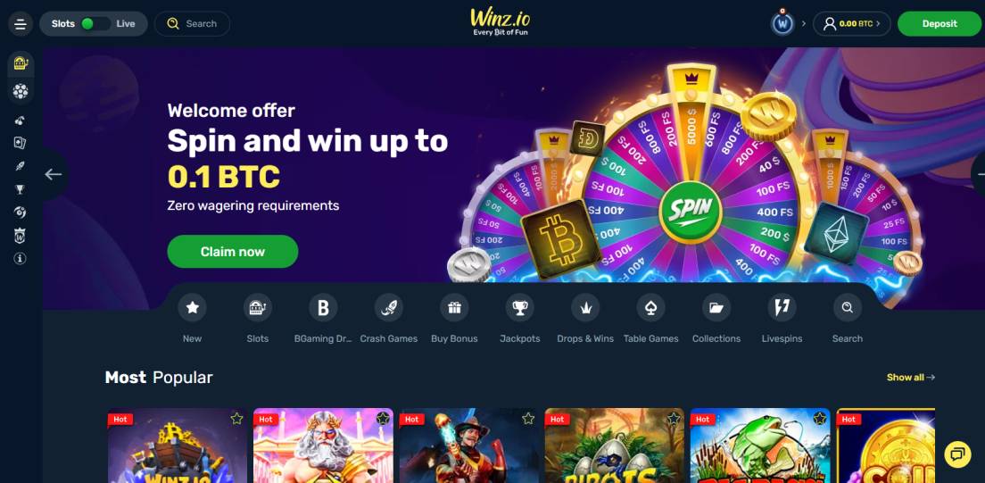 Winz.io Design and graphics