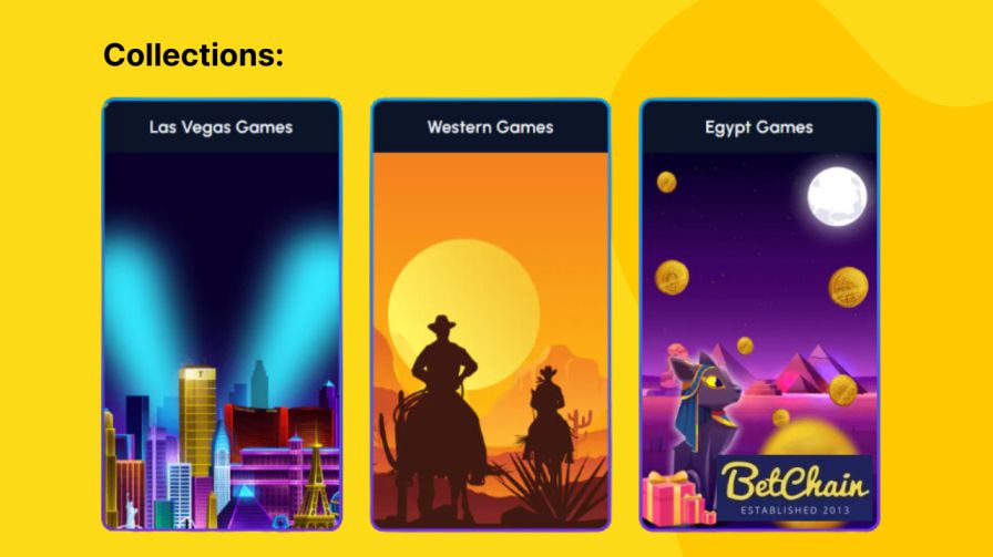 Bettchain collection of games