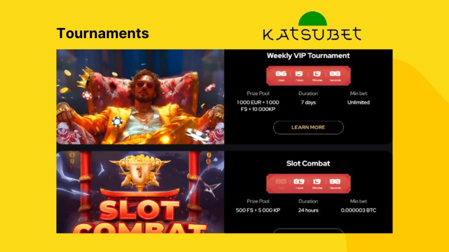 Katsubet Tournaments
