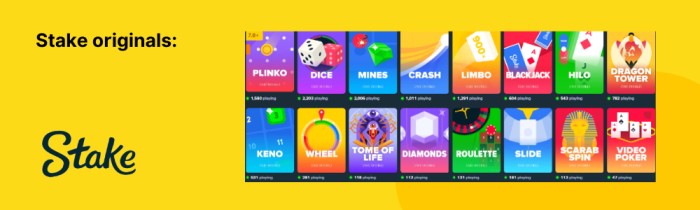 Stake Original Games