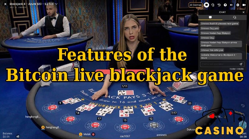 live dealer blackjack bitcoin