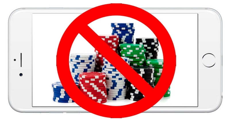 Some countries have completely banned online gambling